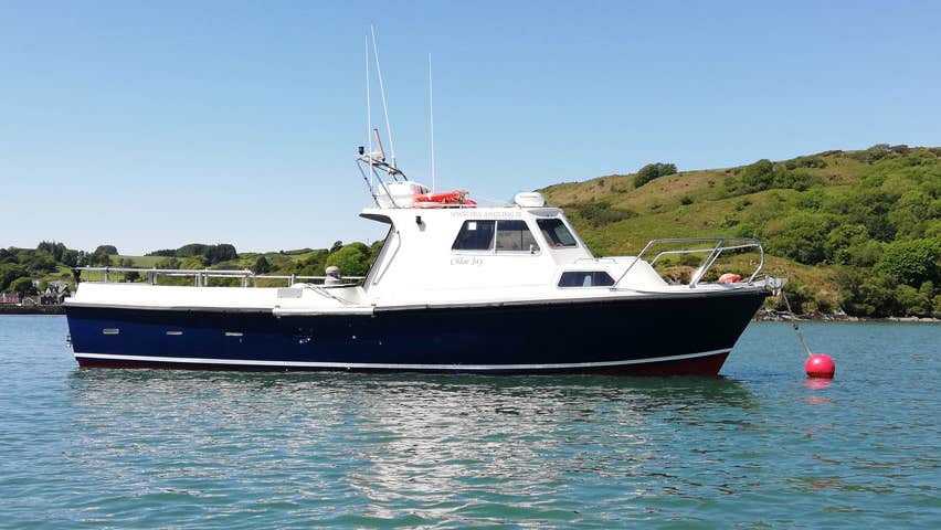 An image of one of Glandore Harbour Charter boats