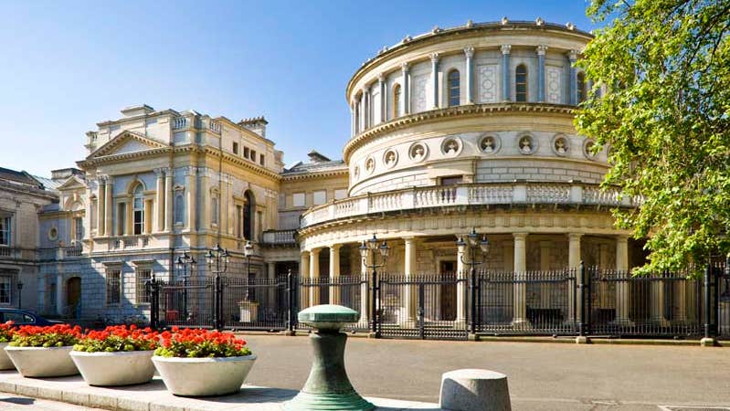 Exterior of the National Museum of Ireland at Kildare Street
