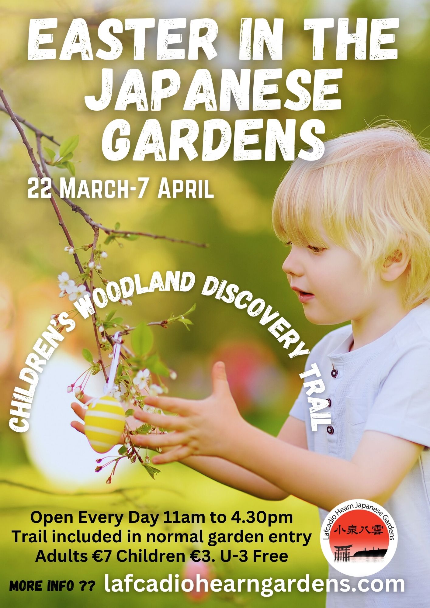 Easter woodland trail for families and children