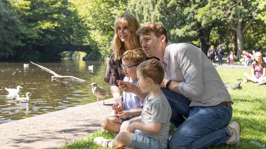 Soak up the sun in St Stephen's Green this summer.