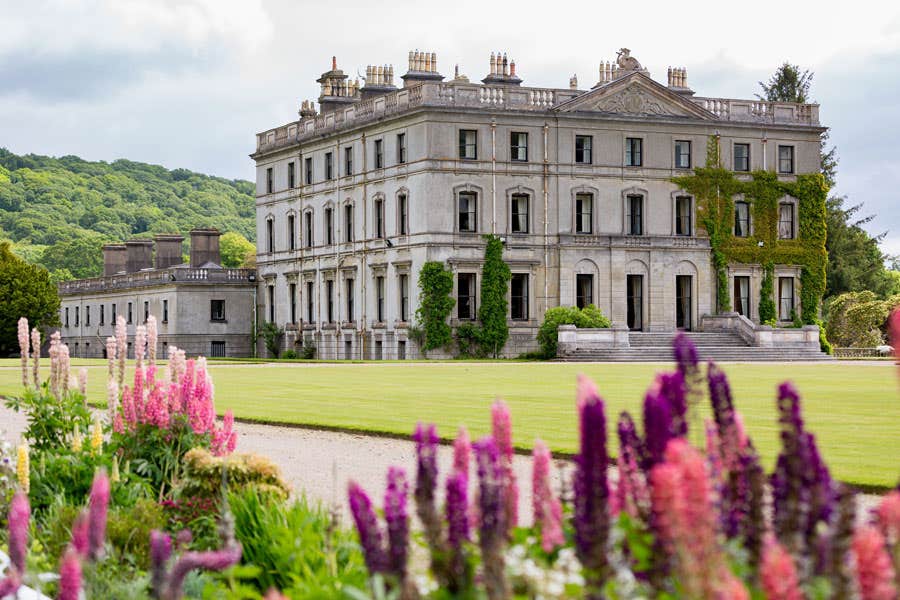 An exterior front left view of Curraghmore House & Gardens