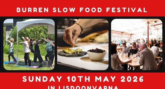 Burren Slow Food, Arts & Wellness Festival 2026