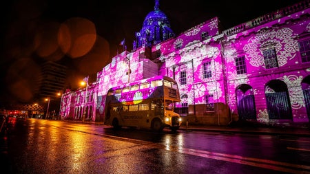 Winter Lights at Custom House
