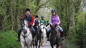 Image of people on trek