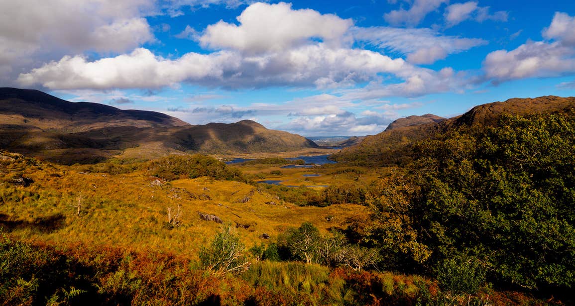 Ladies View in Killarney, County Kerry.