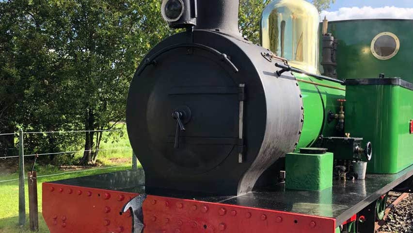 Image of a train in Cavan and Leitrim Railway in County Leitrim