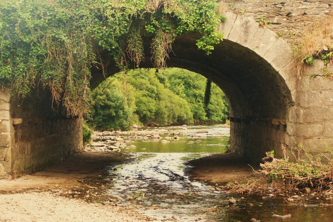 Image of a bridge on the Millennium Loop in Rathdrum in County Wicklow