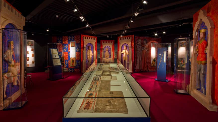 Inside the Medieval Museum in Waterford city