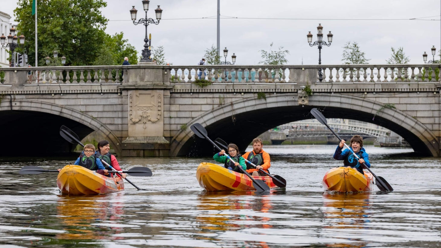 Dublin City Kayaking, River Liffey