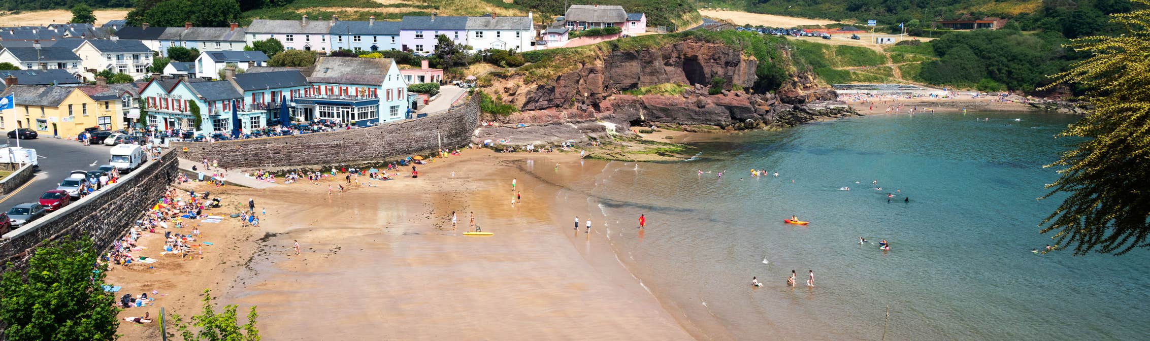 Beach at Dunmore East, County Waterford