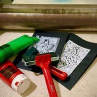 Family Day: Very Merry Mono Print