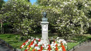 Image of James Clarence Statue