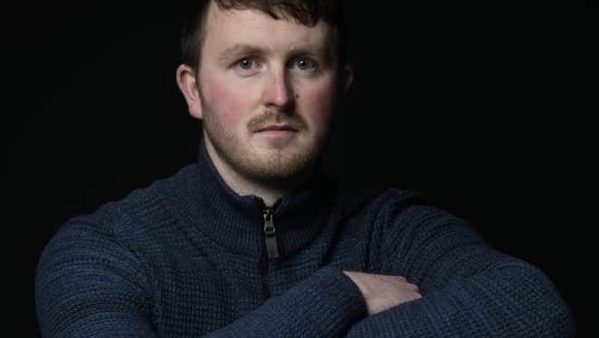 Accordian player Diarmuid Ó Meachair for TradFest 2025