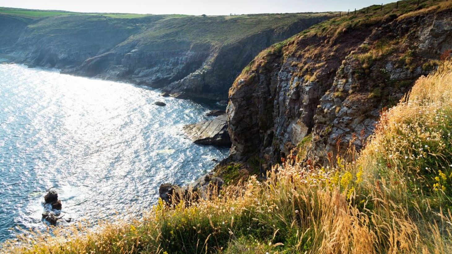 The incredible Ardmore Cliffs on Waterford's coast.