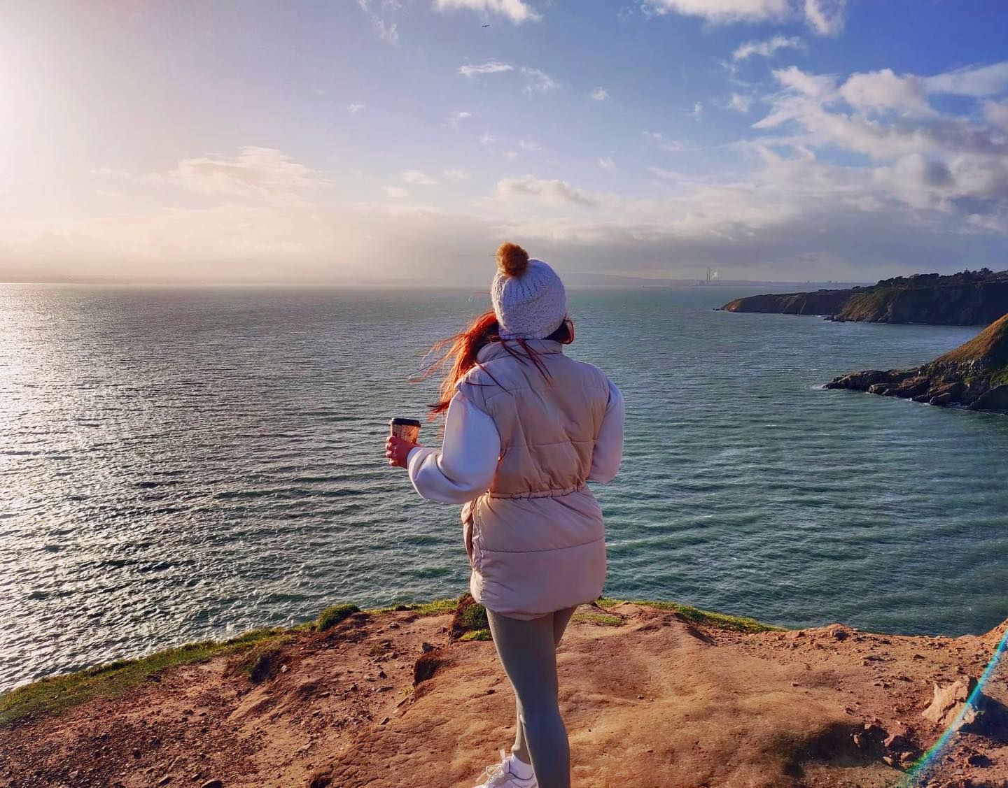 Take advantage of the views from the top of the windswept cliff and around Howth Head.