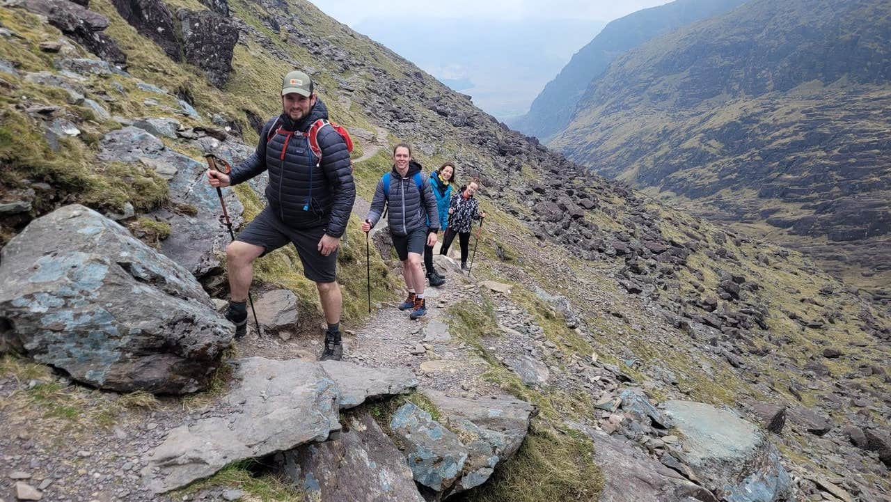 Hiking Mount Brandon with Brandon Adventures