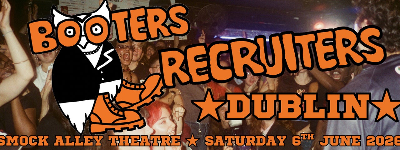Poster for Booters Recruiters Dublin