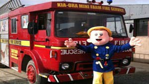 Meet Fireman Sam and take a ride in the Fire Engine
