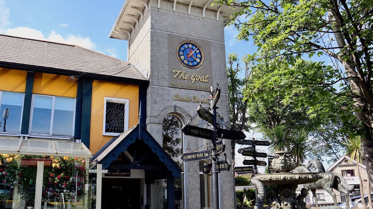 View of the Goat Bar and Grill from the outside