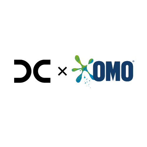 DC x OMO Logo