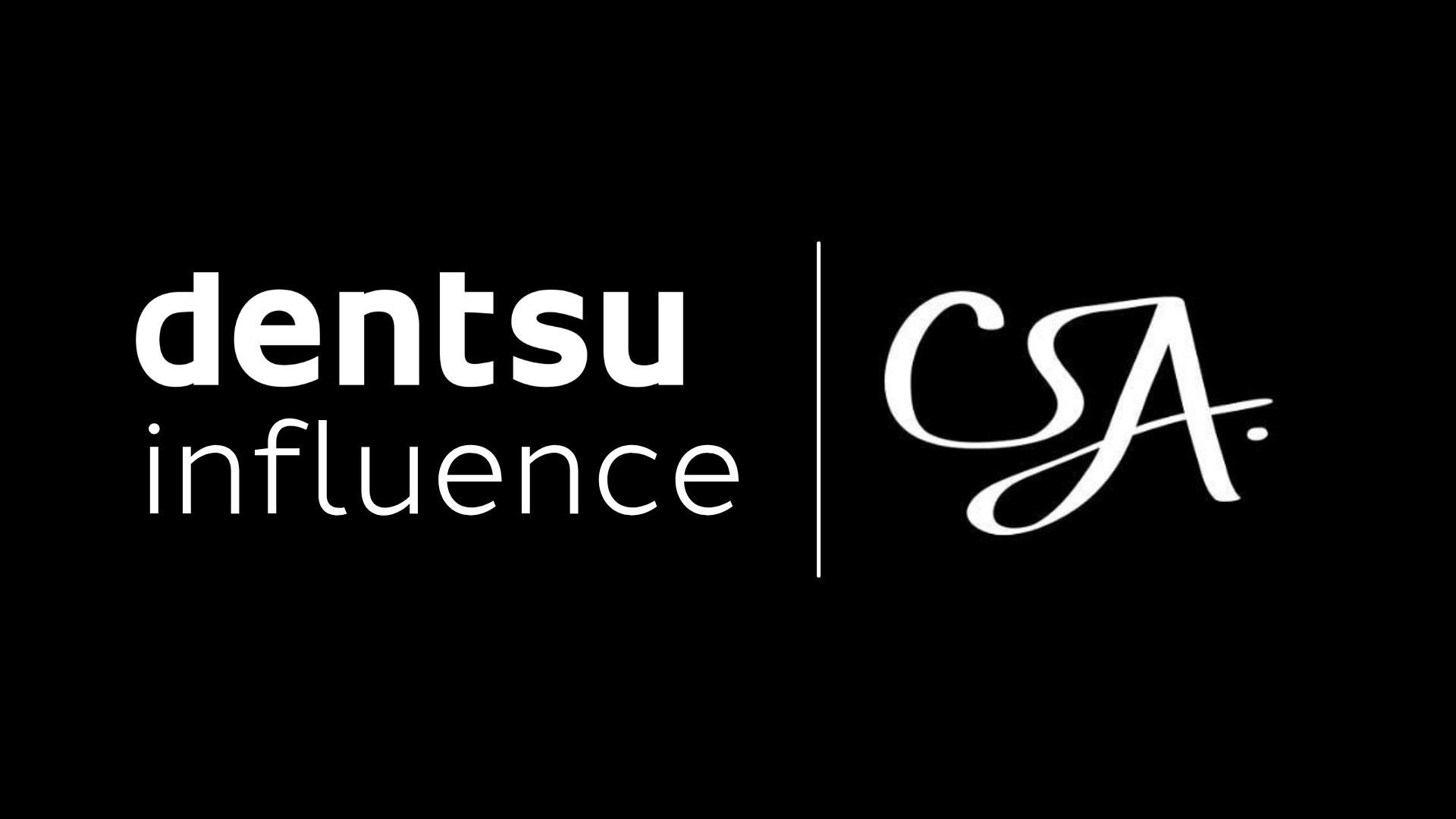 Dentsu influence CSA press image.