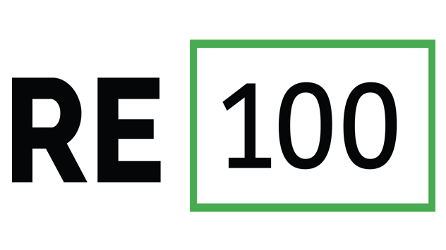 RE100 logo