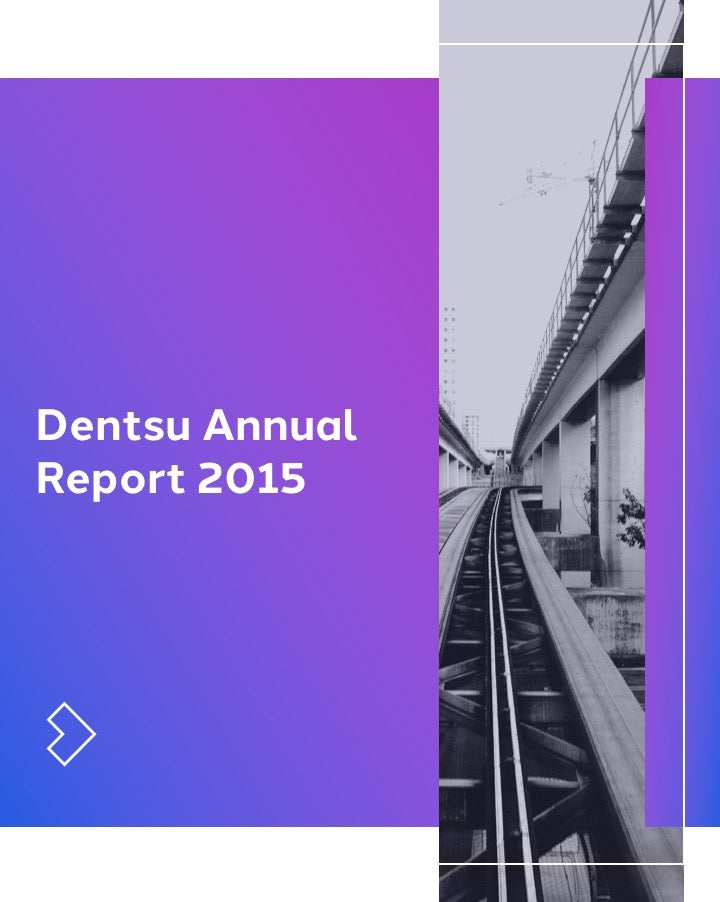 Dentsu Annual Report 2015