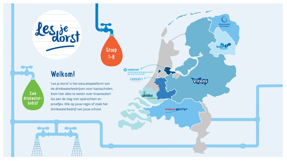 les je dorst kaart