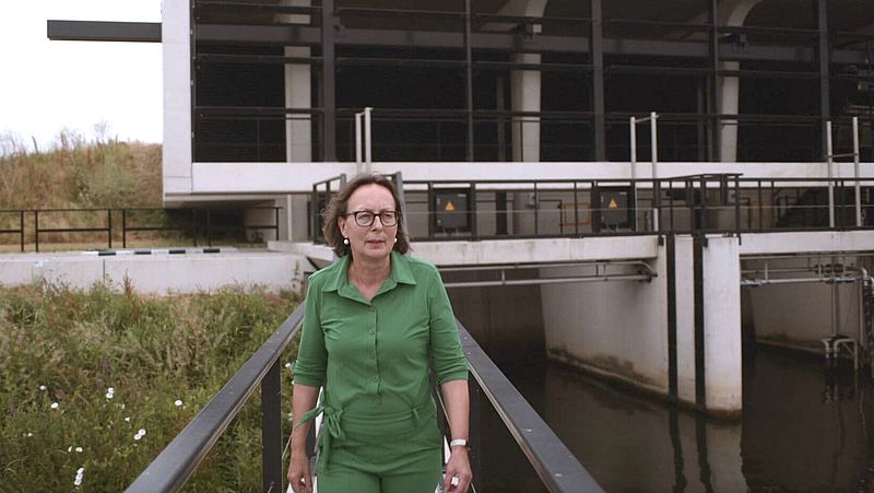 Evides Waterbedrijf directeur Annette Ottolini.