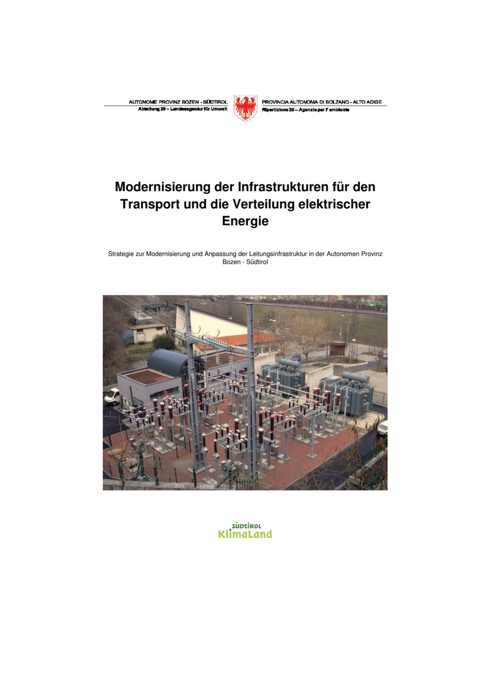 Plann de modernisaziun dla rëi dla forza eletrica