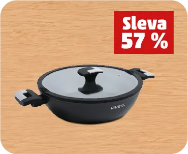 Hrnec se skleněnou poklicí 28 cm
Sleva 57 %