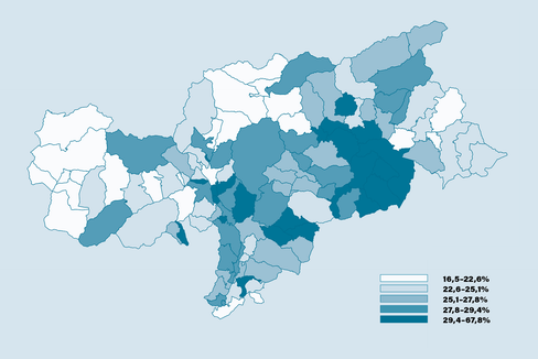 Il 30,61 per cento dei cittadini idonei ha partecipato al primo censimento online dei gruppi linguistici dal 4 dicembre al 29 febbraio. (Foto: LPA)