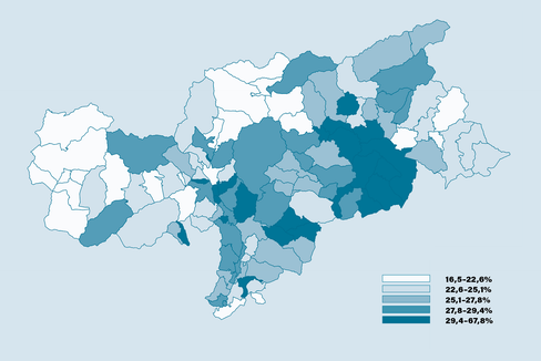 Il 30,61 per cento dei cittadini idonei ha partecipato al primo censimento online dei gruppi linguistici dal 4 dicembre al 29 febbraio. (Foto: LPA)