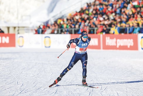 Tre volte campionessa mondiale a livello individuale, due volte vincitrice della Coppa del Mondo di biathlon, Dorothea Wierer è stata la terza atleta di sempre ad aver ottenuto un successo in tutti i sette formati di gara del biathlon. (Foto: Nordic Focus)