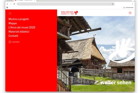 Sito web “2025.euregio.info”: sportello per tutte le informazioni sull'Anno dei Musei dell'Euregio 2025 (Foto: Euregio)