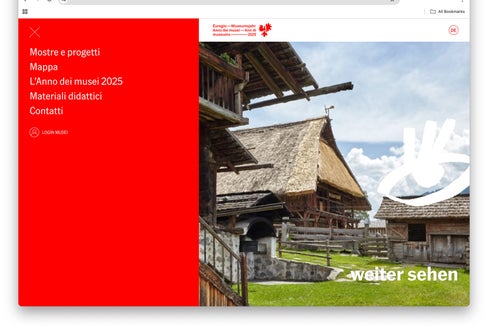 Website 2025.euregio.info: Anlaufstelle für alle Informationen zum Euregio-Museumsjahr 2025. (Foto: Euregio)