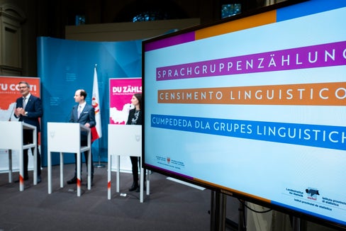 Die Sprachgruppenzählung wird erstmals getrennt von der Volkszählung und in einer ersten Phase online durchgeführt. (Foto: LPA/Fabio Brucculeri)