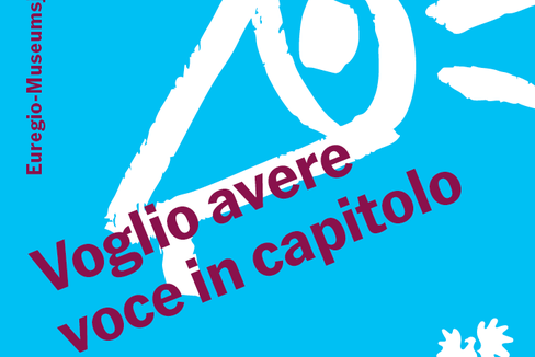 Design moderno, messaggio senza tempo: gli adesivi dell'Anno dei Musei vogliono essere dei piccoli incoraggiamenti alla libertà di espressione e alla democrazia. (Foto: Euregio)