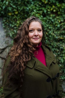 Sofia Steger, collaboratrice del Museo provinciale miniere e responsabile della sostenibilità dell’Azienda Musei provinciali dell’Alto Adige (Foto: Patrizia Corriero)