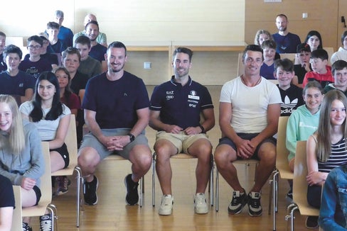 Valori come l'amicizia, la solidarietà e il fair play sono al centro delle visite scolastiche delle partecipanti e dei partecipanti altoatesini ai Giochi olimpici. (Foto: USP)