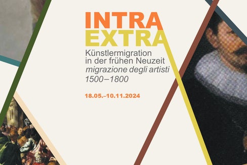 Plakatentwurf zur Ausstellung der Studentinnen Anna Erlebach und Kristina Wieser. (Grafik: Schloss Tirol)