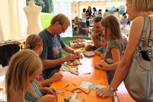 Ritorno all'età della pietra: sempre una calamita per i visitatori. (Foto: Martin Prast)