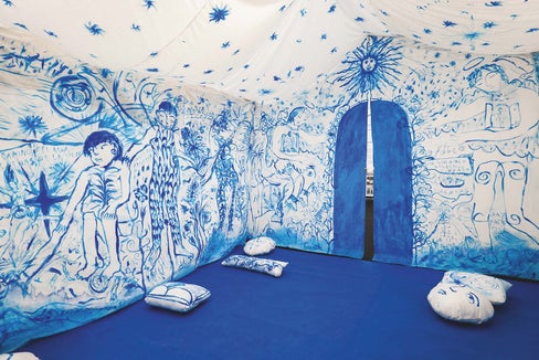 Micaela Piñero, Un mensaje colectivo olvidado, 2025, cortesia dell′artista. (Foto: Francesco Daoglio)