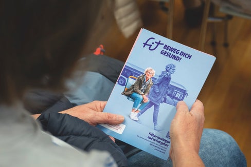 L’iniziativa “fit – Il movimento è salute” vuole incoraggiare le persone a integrare maggiormente il movimento nella loro vita quotidiana. (Foto: Fabio Brucculeri)
