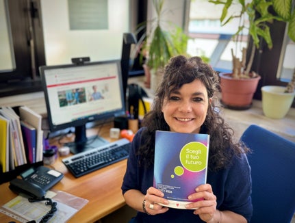 Informazione, orientamento personalizzato, analisi delle competenze, ascolto: questi sono alcuni dei compiti della consulente di orientamento professionale e psicologa Dorotea Postal. (Foto: Ufficio Orientamento scolastico e professionale)