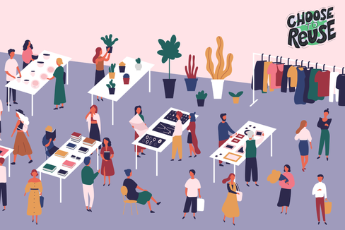 Il consumo sostenibile e l’economia circolare hanno molte facce. Dare una seconda possibilità alle cose e separare correttamente i rifiuti riduce l’impronta ecologica. Foto: Agenzia provinciale per l‘ambiente e la tutela del clima
