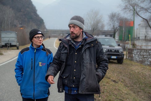 Sandra Hofer und Daniel Paratscha, Südtiroler Schafhirten. (Foto: Greta Stuefer)