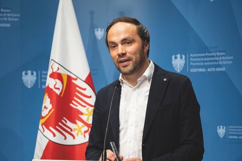 Philipp Achammer, nato nel 1985 a Bressanone, è sposato e ha due figli. Fin dalla sua giovinezza Achammer è attivo in politica. (Foto: Fabio Brucculeri)
