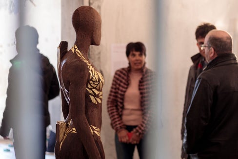 Frau hat Mut zur Veränderung von Helene Demetz. (Foto: LPA/Tiberio Sorvillo)