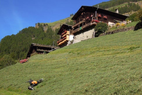 Un'azienda agricola di montagna in Alto Adige. (Foto: Ripartizione Agricoltura)